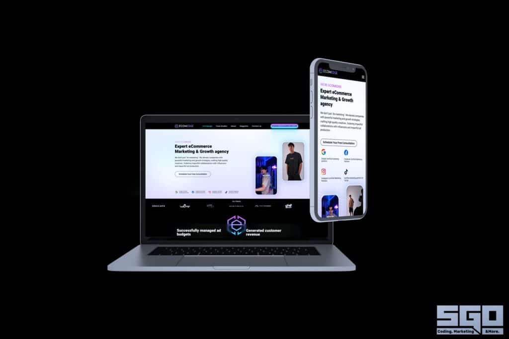 ECOMEDGE website