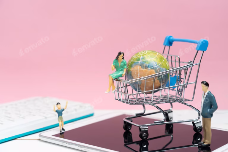 Ecommerce: online sales and services, available and accessible anytime and anywhere