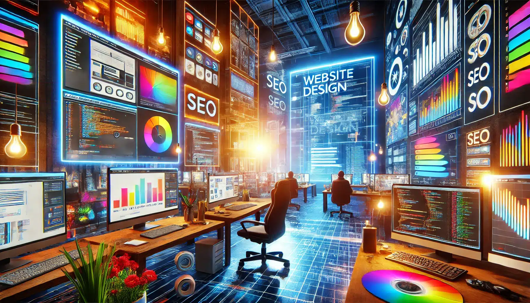 Specification, design, development, website maintenance and web hosting for professional, high-quality and unique sites