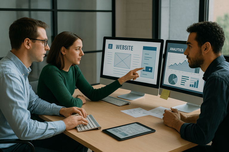 Designing effective websites that drive business results