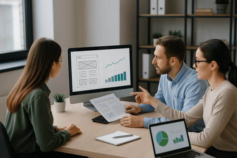 An effective website that drives business results