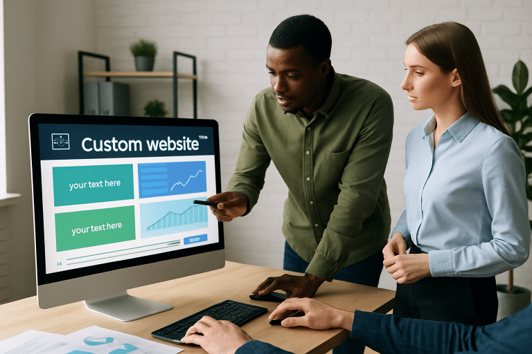 Custom website design