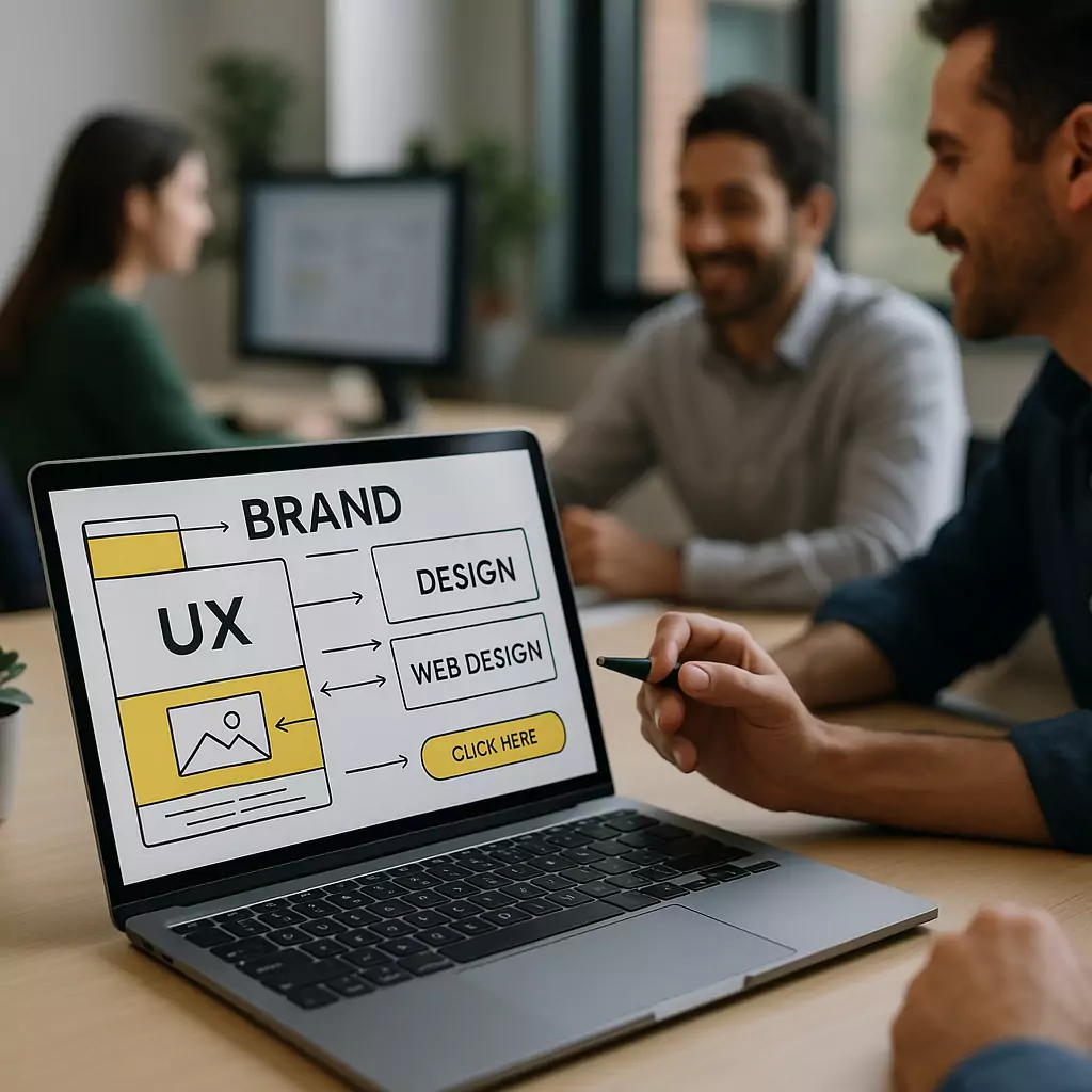אתר מקצועי כחלק מתהליך מיתוג – בניית אתרים עם UX