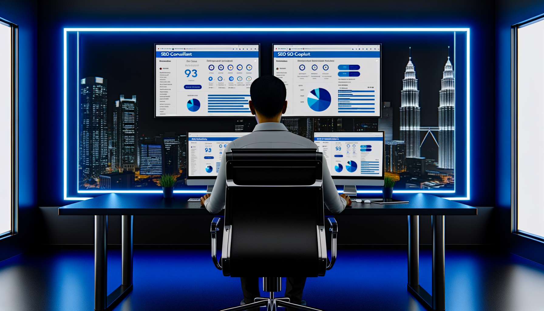 Netanya SEO expert 2026 working with analytics