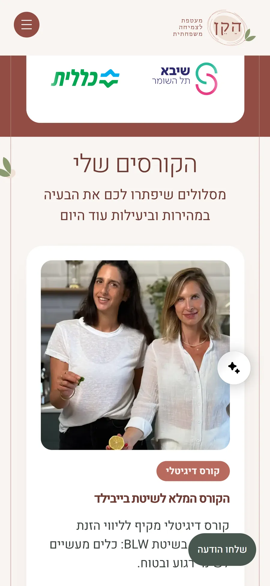 The Ha-Ken website on mobile, screen 3